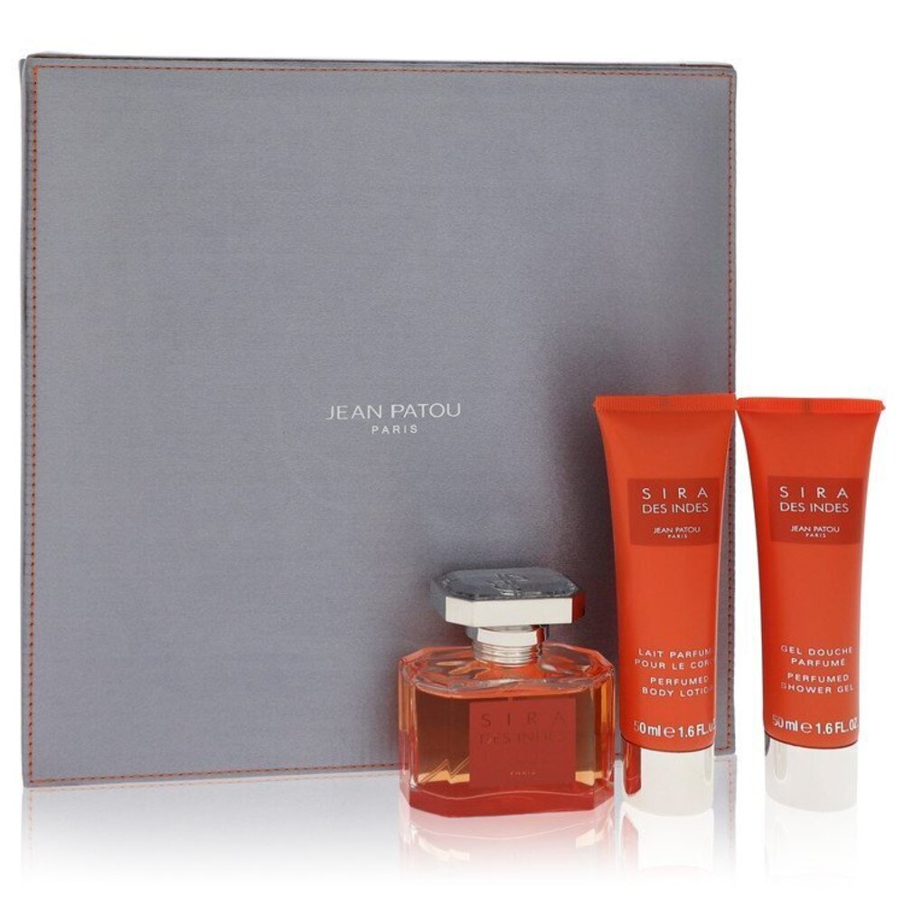 Sira Des Indes by Jean Patou Gift Set -- 1.6 oz Eau De Parfum Spray + 1.6 oz Bod